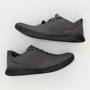 Kizik Sneakers Mens Size 11.5 Gray Lima Hands Free Graphite Running Athletic